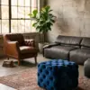 Пуф Chesterfield Velvet Ottoman Cube — деталь