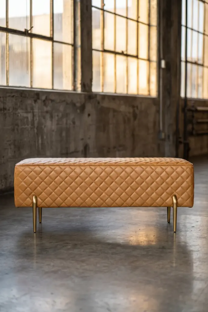 Пуф Leo Light Rectangular Ottoman