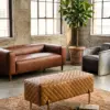 Пуф Leo Light Rectangular Ottoman — деталь