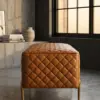 Пуф Leo Light Rectangular Ottoman — профиль