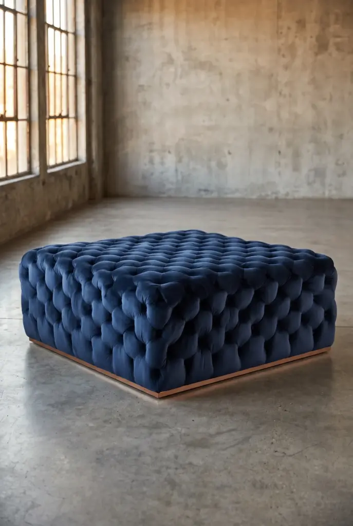 Пуф Square Mirage Velvet Casing
