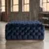 Пуф Square Mirage Velvet Casing — фронт