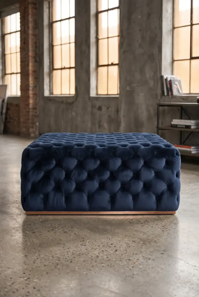 Пуф Square Mirage Velvet Casing