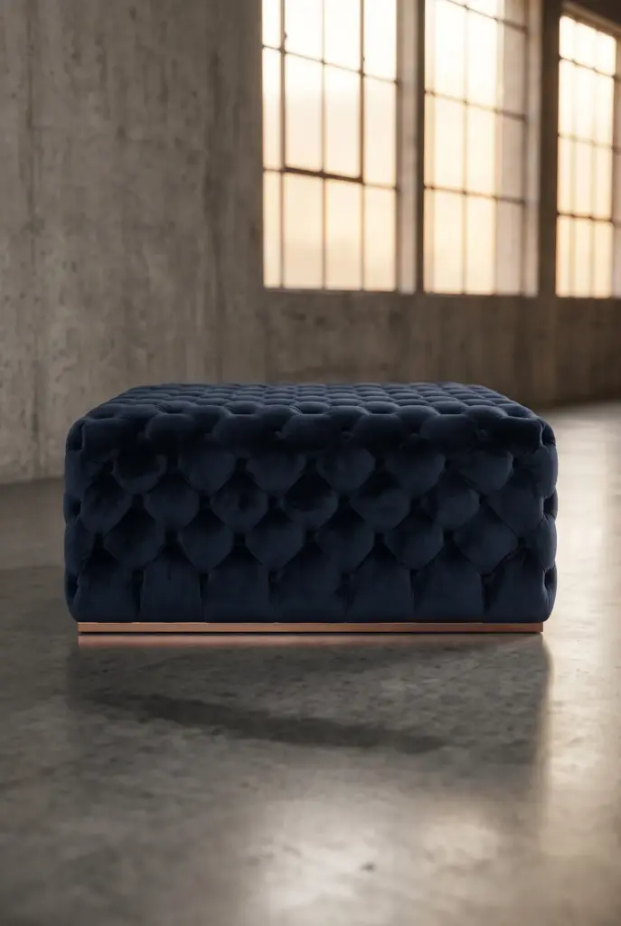 Пуф Square Mirage Velvet Casing