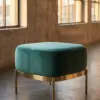 Оттоманка Zero Velvet Ottoman Steel — 45°