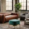 Оттоманка Zero Velvet Ottoman Steel — деталь