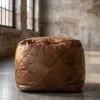 Пуф Softness, Quilted Leather — фронт