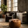 Пуф Softness, Quilted Leather — деталь