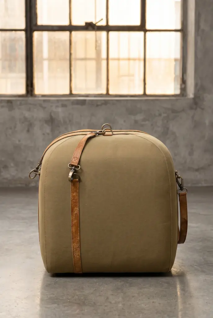 Пуф Travel bag, Linen Fabric