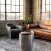 Пуф trumpet aluminum exclusive design — деталь