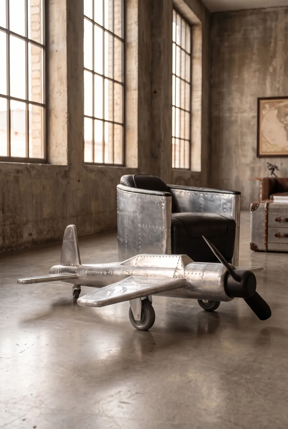 Самолет Aircraft Interior Accessory Aluminum — деталь
