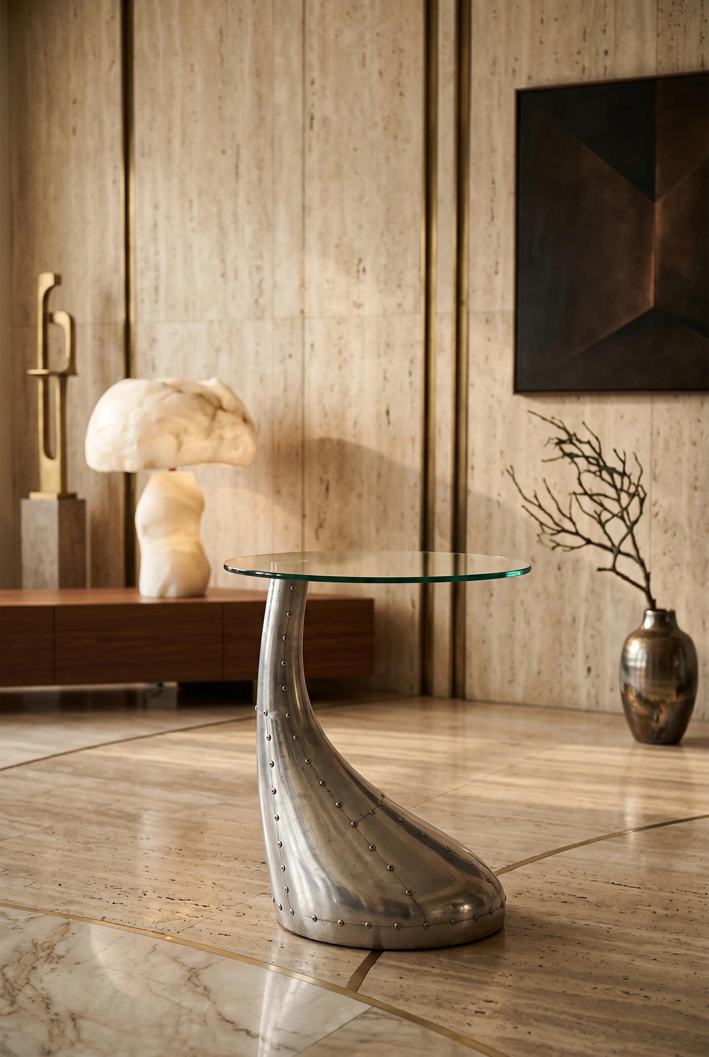 Стол Heel Glass Exclusive Design — деталь