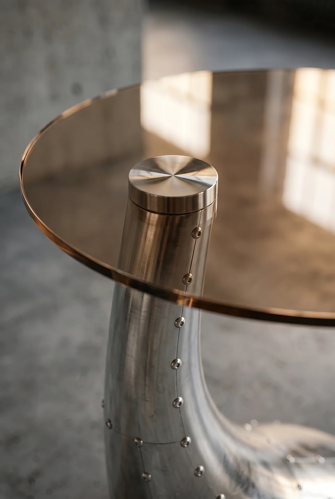 Стол Heel Glass Exclusive Design — 45°