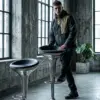 Стул барный Aviator Glass 1, Rotation 360° — в интерьере