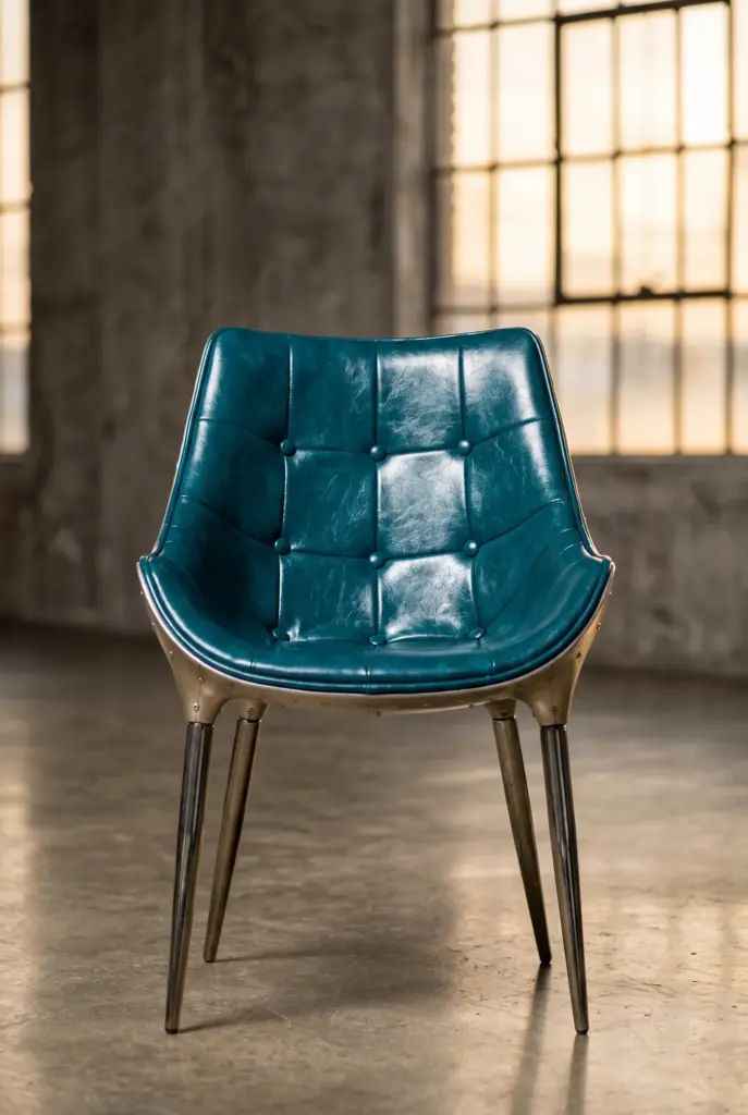 Стул Cnek Black, Flowing Lines в стиле лофт — купить в OLD LOFT
