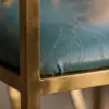 Стул Sphere Blue Gold Base на кухню — деталь