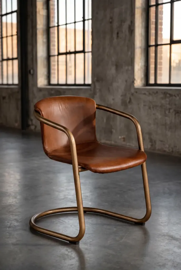 Стул Springboard Chair Bronze Coating