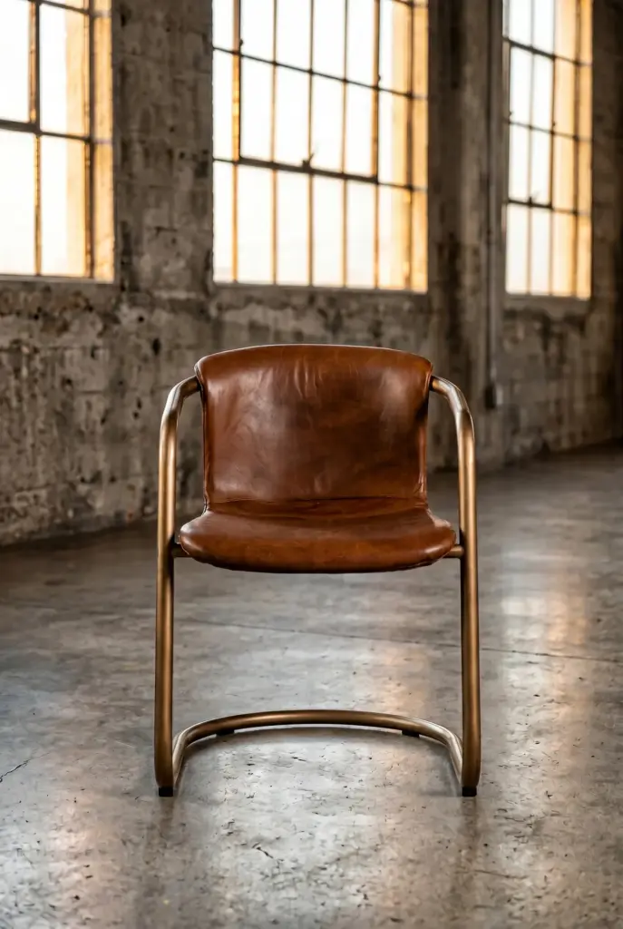 Стул Springboard Chair Bronze Coating в стиле лофт — купить в OLD LOFT