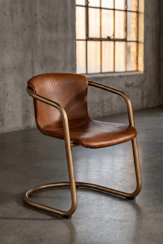 Стул Springboard Chair Bronze Coating
