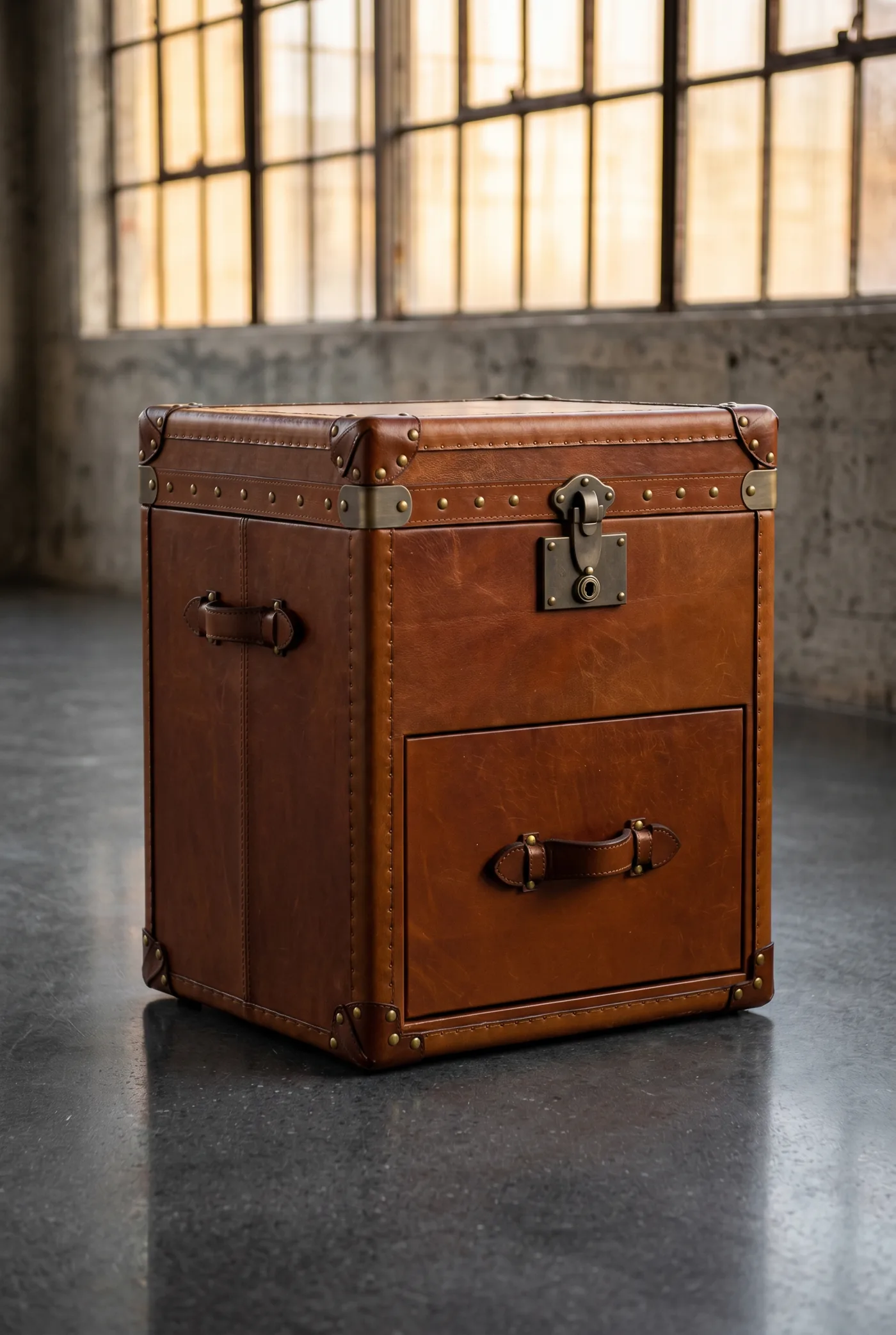 Сундук Hidalgo Decor Leather and Brass