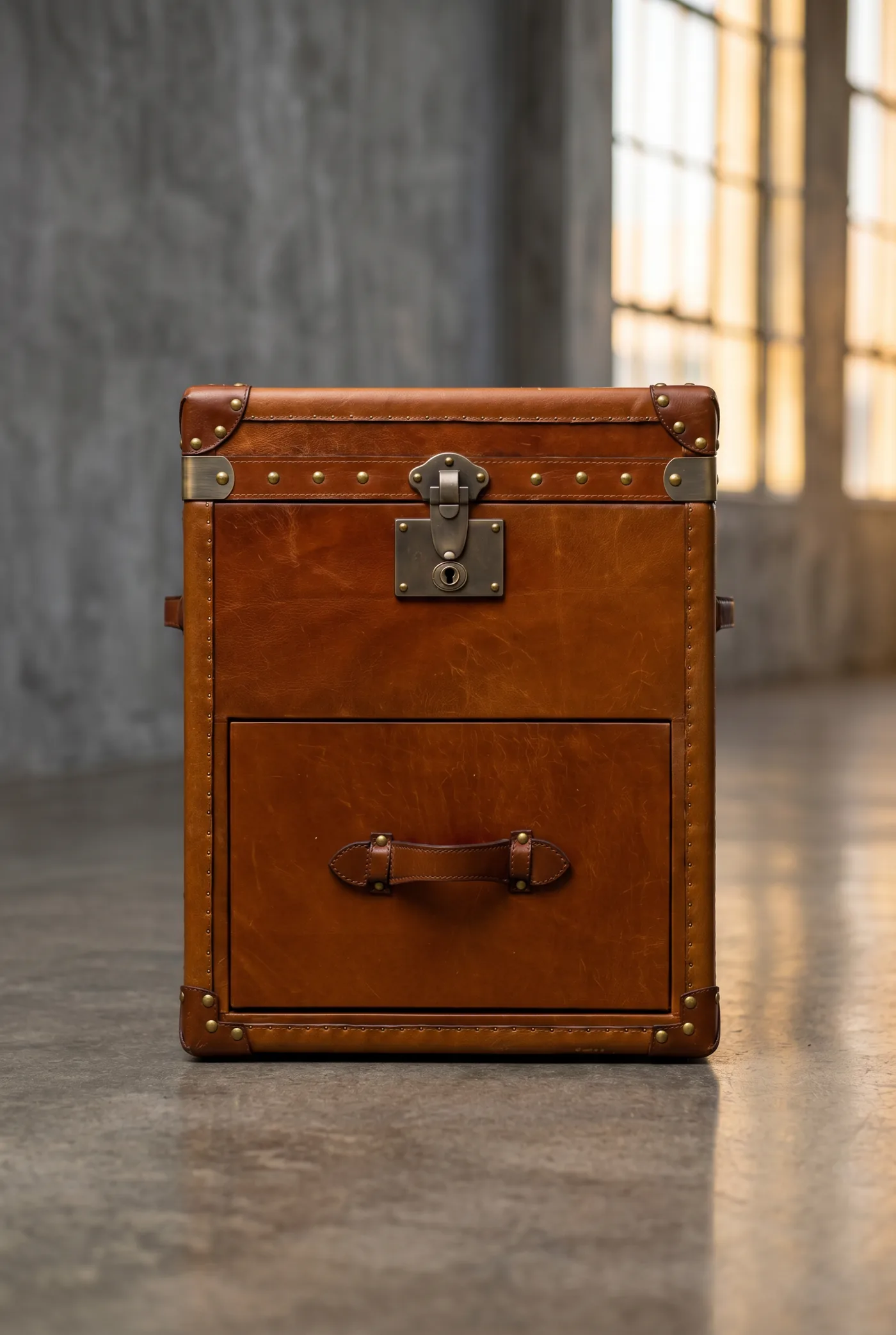 Сундук Hidalgo Decor Leather and Brass