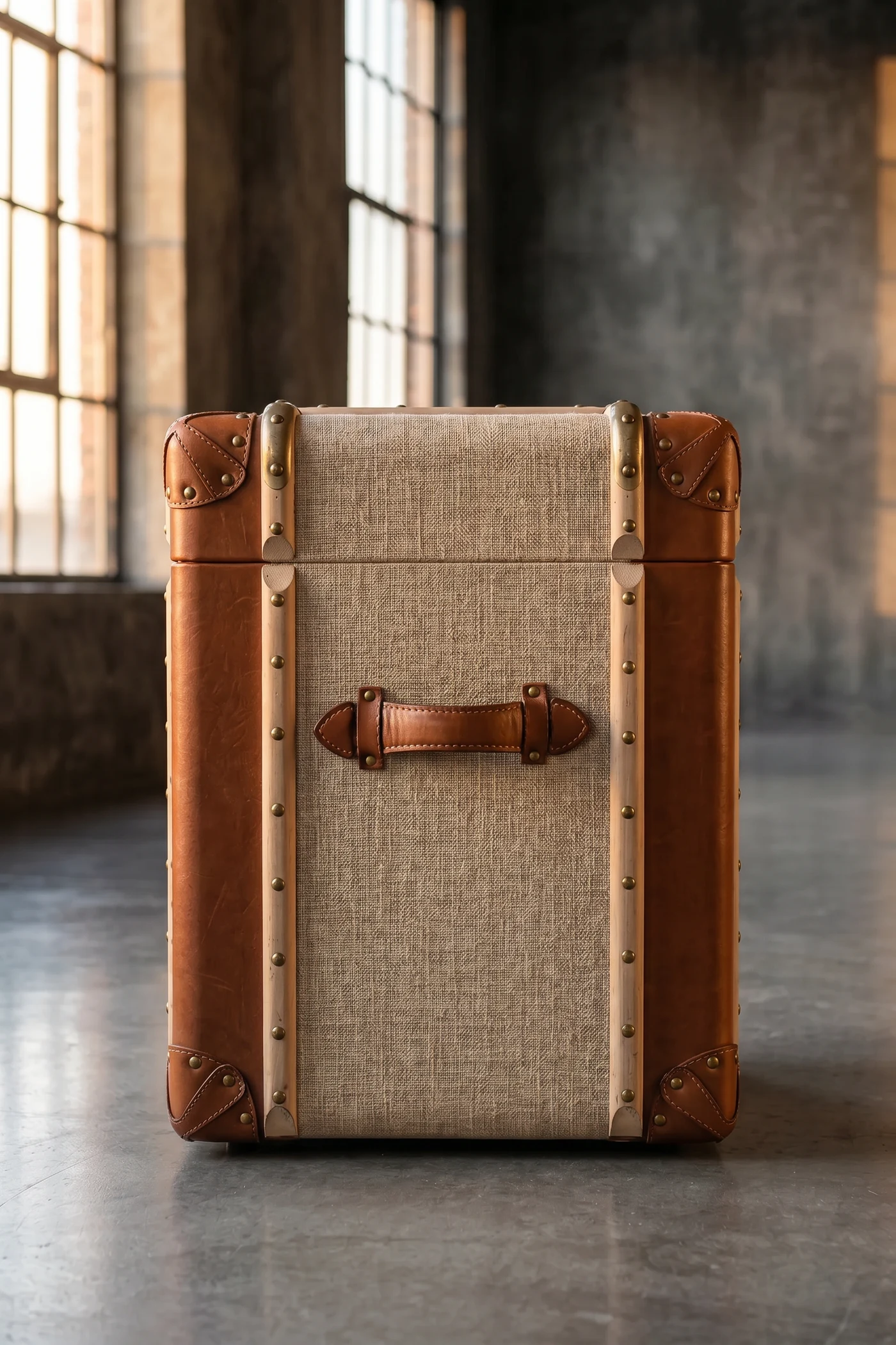 Сундук Robinson Linen Cloth and Leather — профиль
