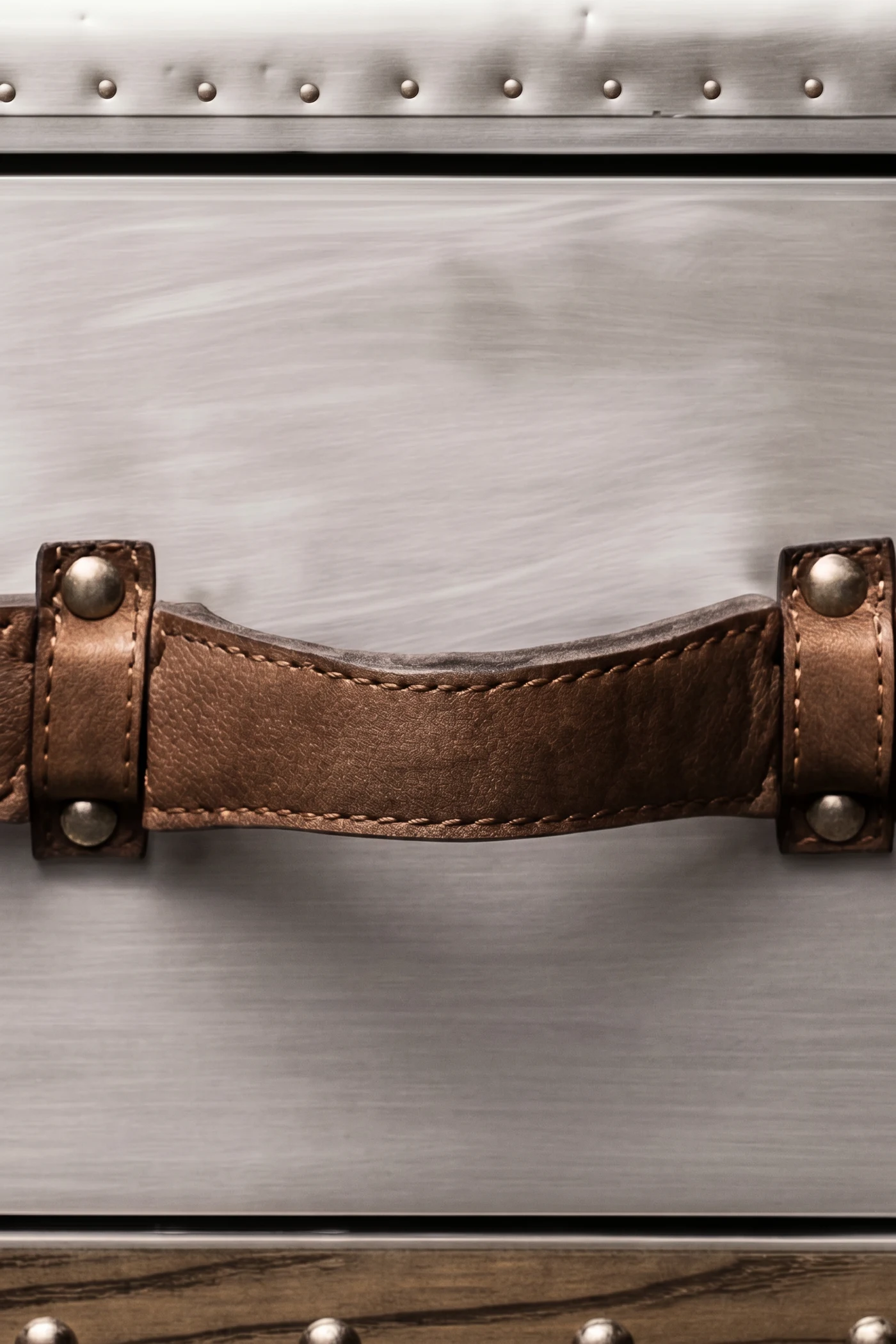 Прикроватная тумба Art Metal Wood Belts — деталь