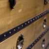 Тумба Aviator Brass Charm Leather Inserts — фото 5