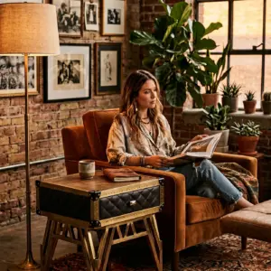Прикроватная тумба «Готик Латунь» — деталь