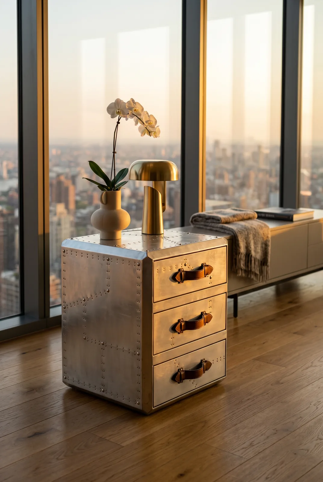 Тумба Pilot Aluminum 3 Drawer — фото 6
