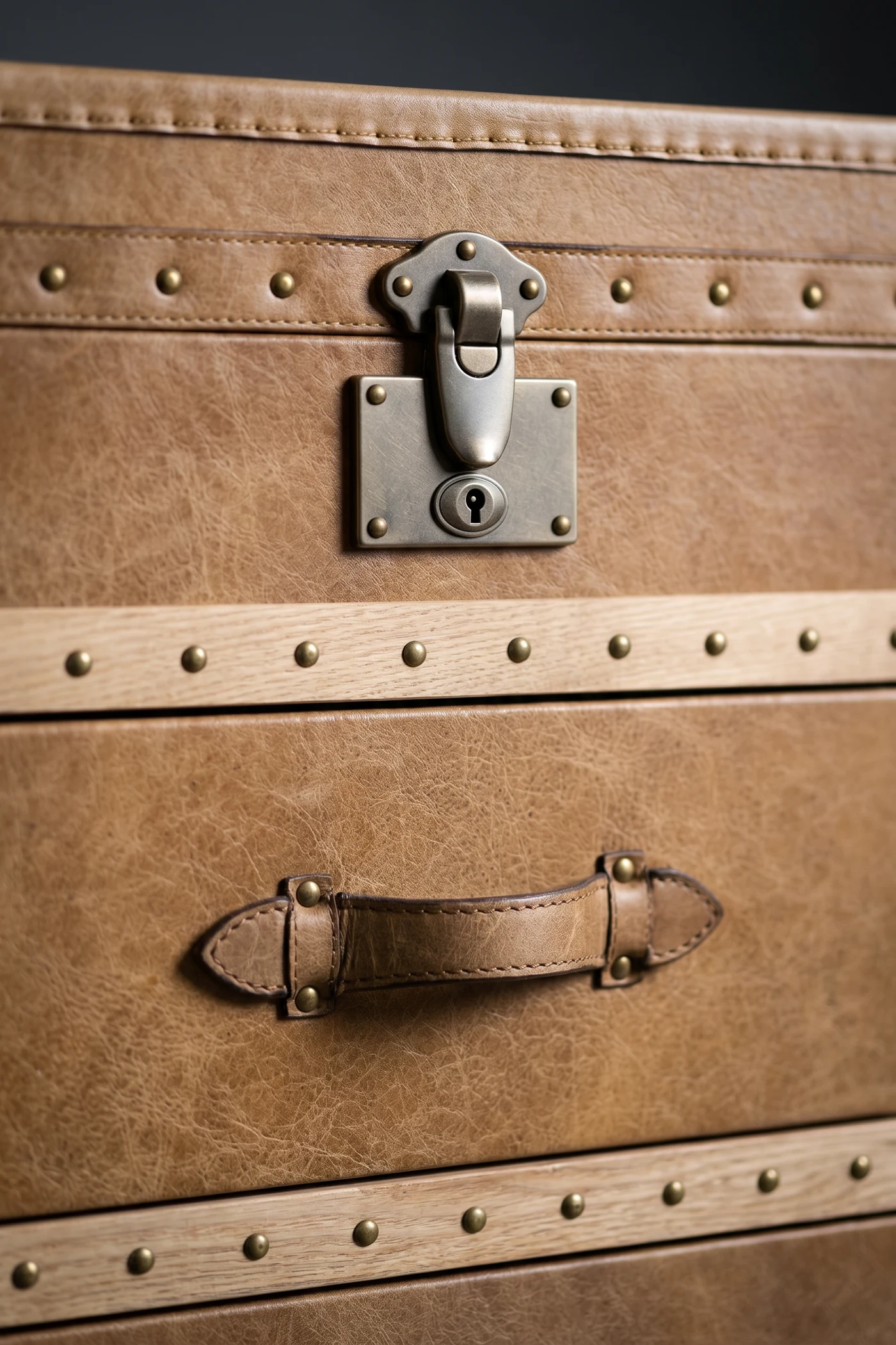 Тумба Retro Wood 102, Decor Belts — деталь