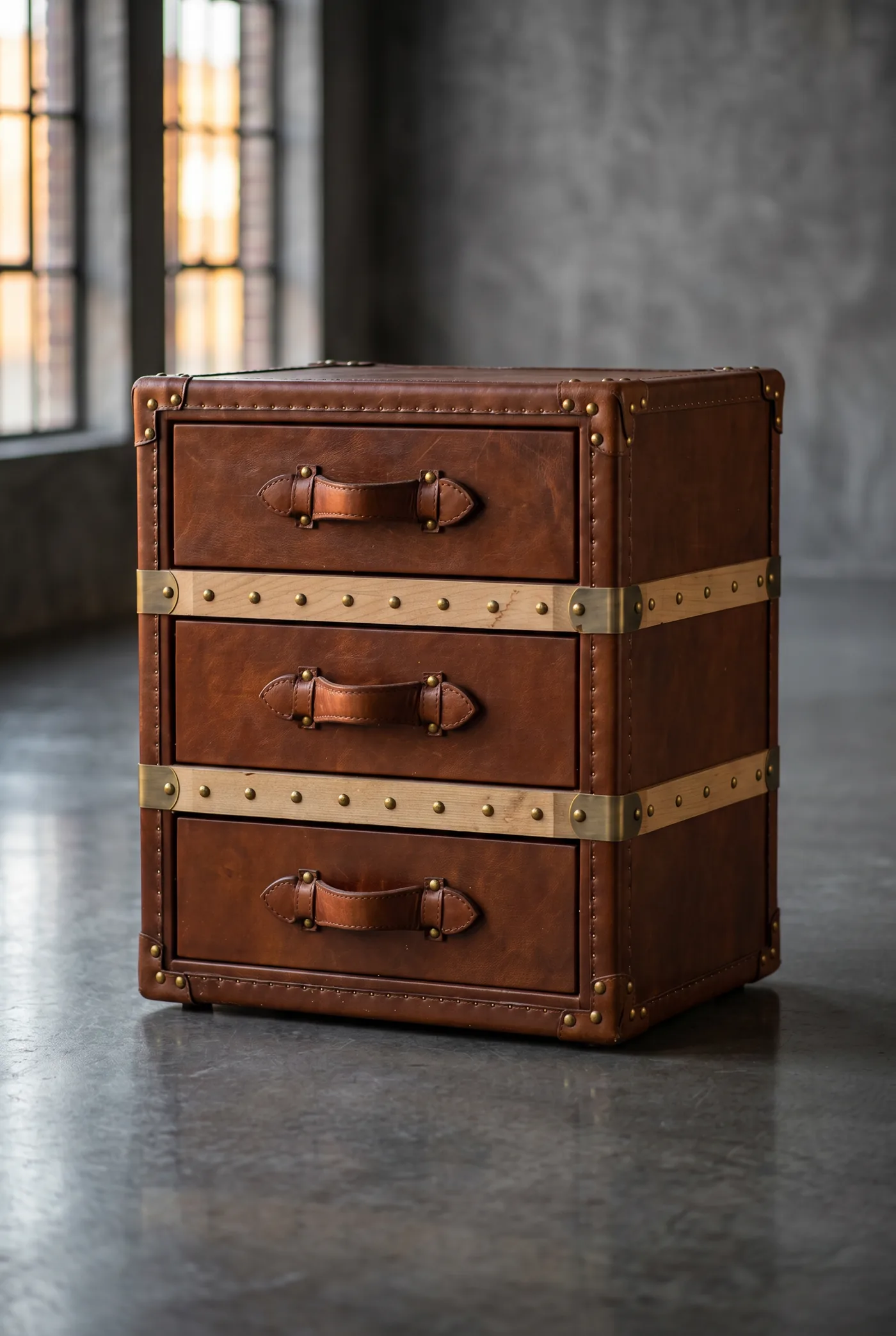 Тумба Retro Wood 3 Drawers
