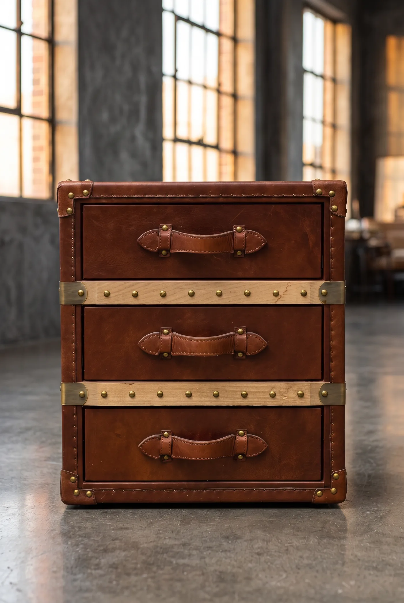 Тумба Retro Wood 3 Drawers