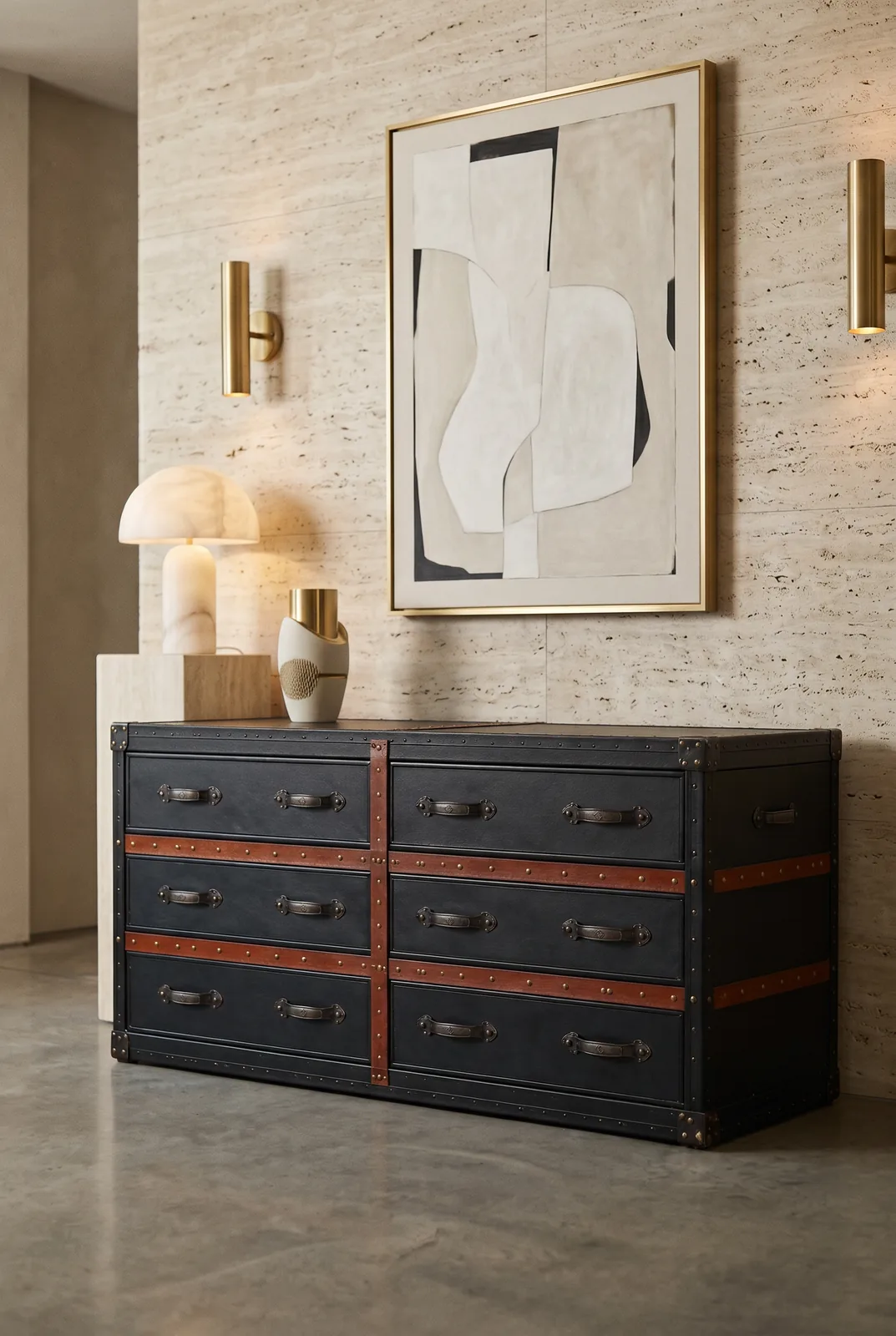 Тв-тумба Ascetic Tv-stand Tree Decor — в интерьере