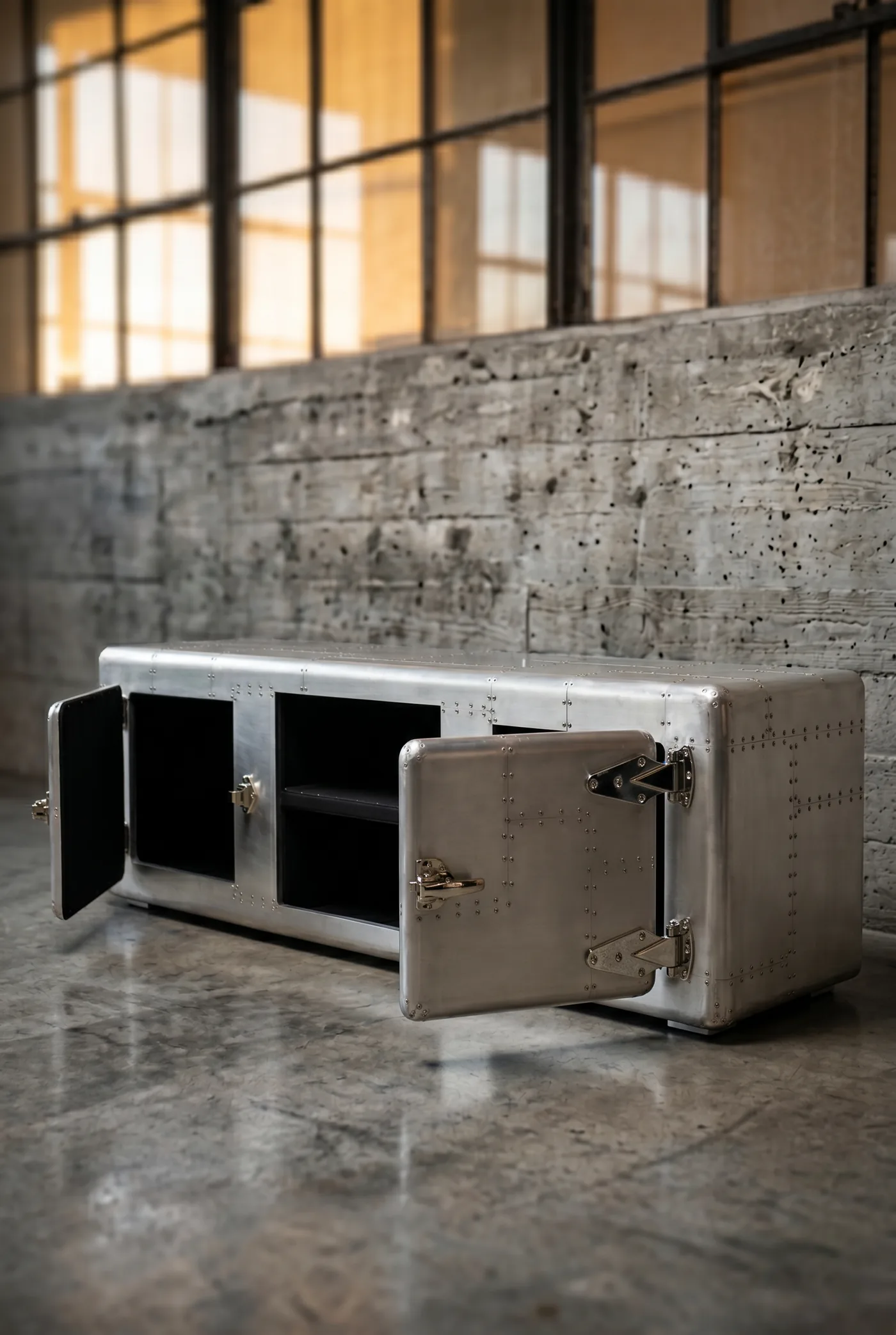 Тв-тумба Reliable Safe, Aluminum
