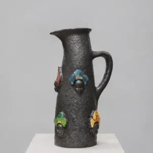 Кувшин "Кокошники" — авторская керамика ISKU, лофт