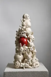Скульптура "Не Буди" — 45°