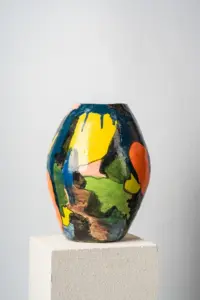 Ваза "Следы тепла" III — 45°
