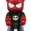 Toy2r Qee Bear Glow-in-Dark 46 см — Кот KitCatQ (красно-чёрный)