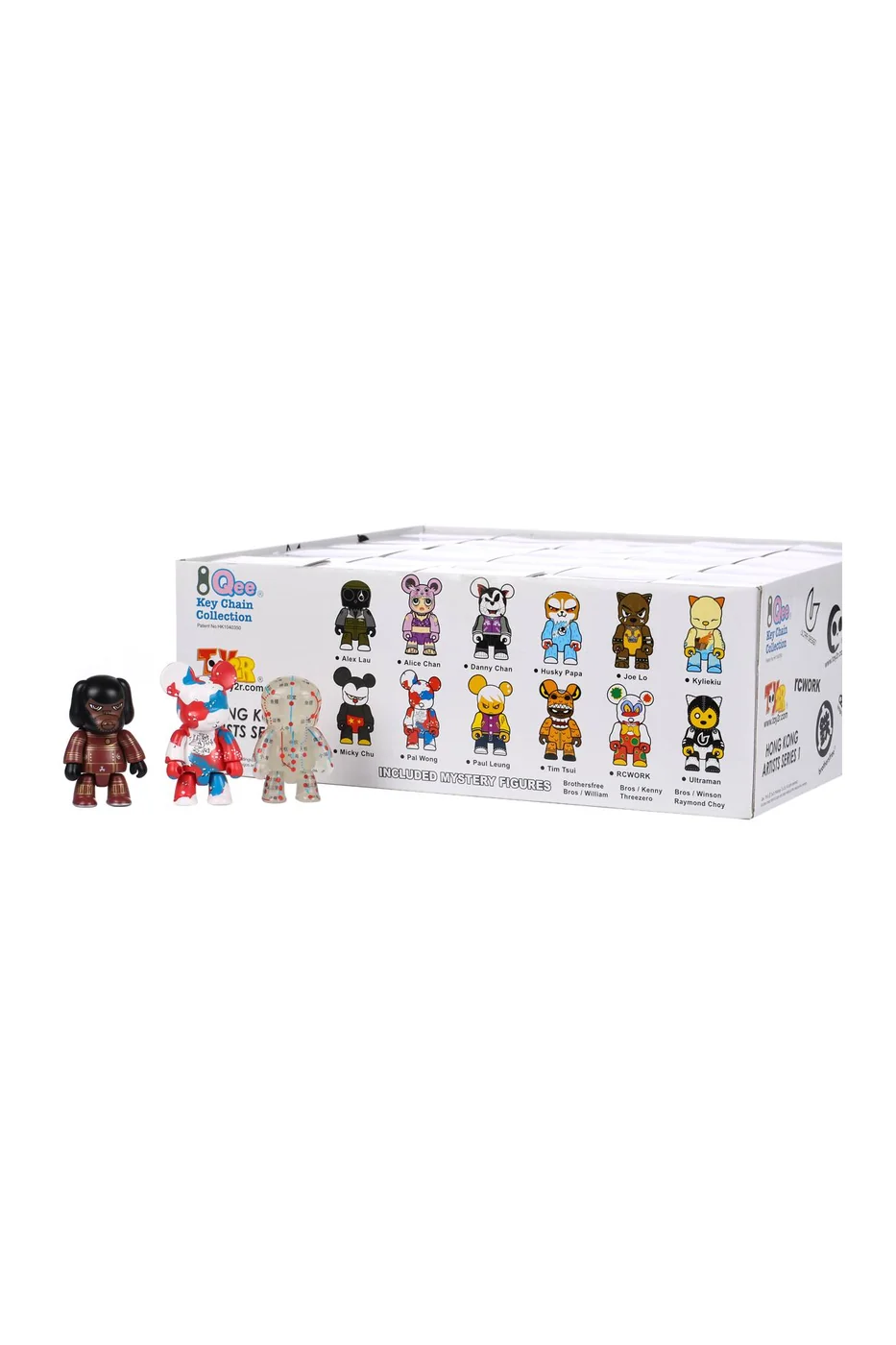 Брелки Toy2r Qee Key Chain 6 см — материал вблизи