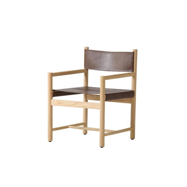 Кресло из ясеня с подлокотниками Pochard Armrest в стиле лофт, модерн, индастриал