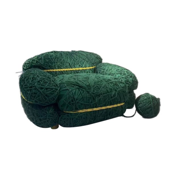 Кресло с клубком Ball Thread Green