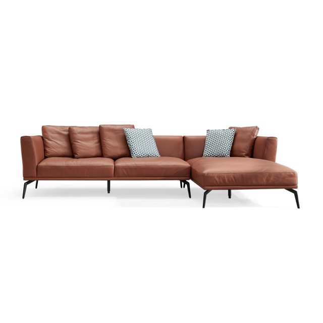 3-х местный диван с шезлонгом Sinope в стиле лофт, модерн, индастриал