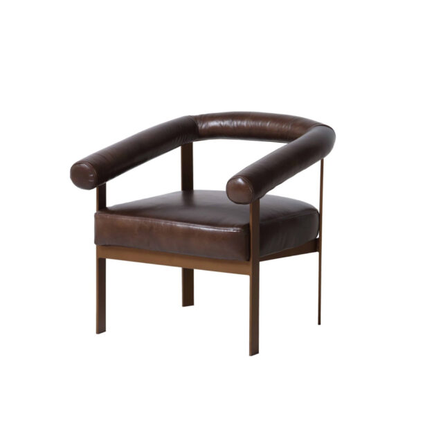 Кресло с мягкими подлокотниками Burdett в стиле лофт, модерн, индастриал
