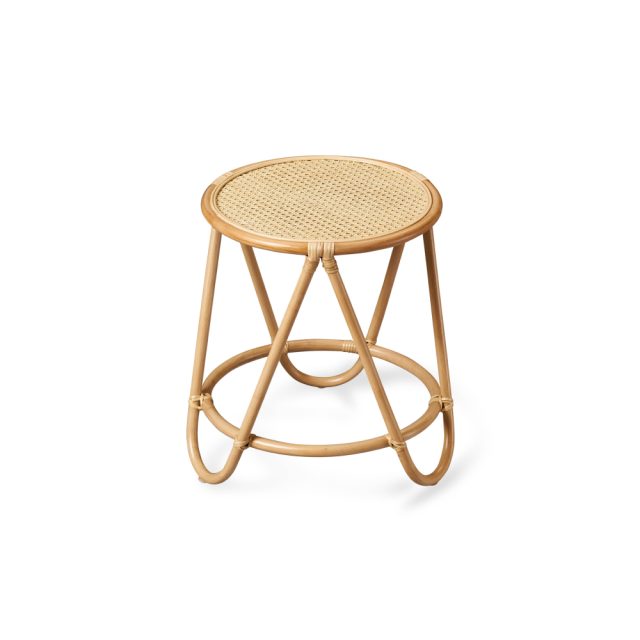 Круглый стол с сеткой из ротанга Bamboo Braid