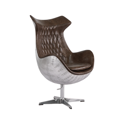 Кресло-яйцо Alpha Aluminum Patchwork