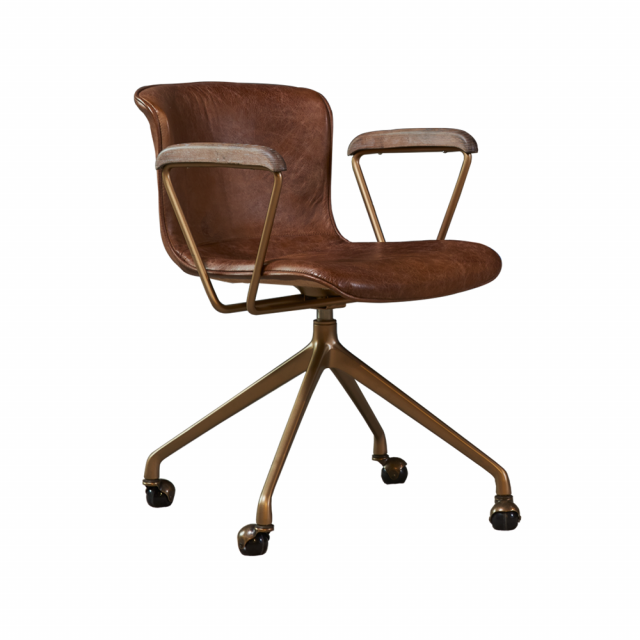 Кресло Mobile Arm Chair with Rollers в стиле лофт, модерн, индастриал