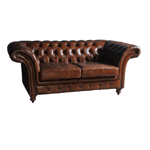 Двухместный диван Milan Quilted Leather