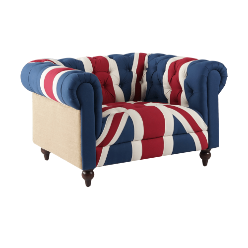 Кресло Britain Flag Fabric Seat
