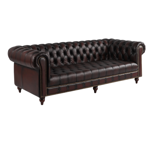 Трехместный диван Nottingham Quilted Leather